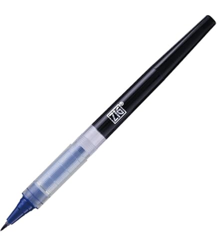 Kuretake ZIG Letter Pen COCOIRO, Body with Black Ink Refill Set